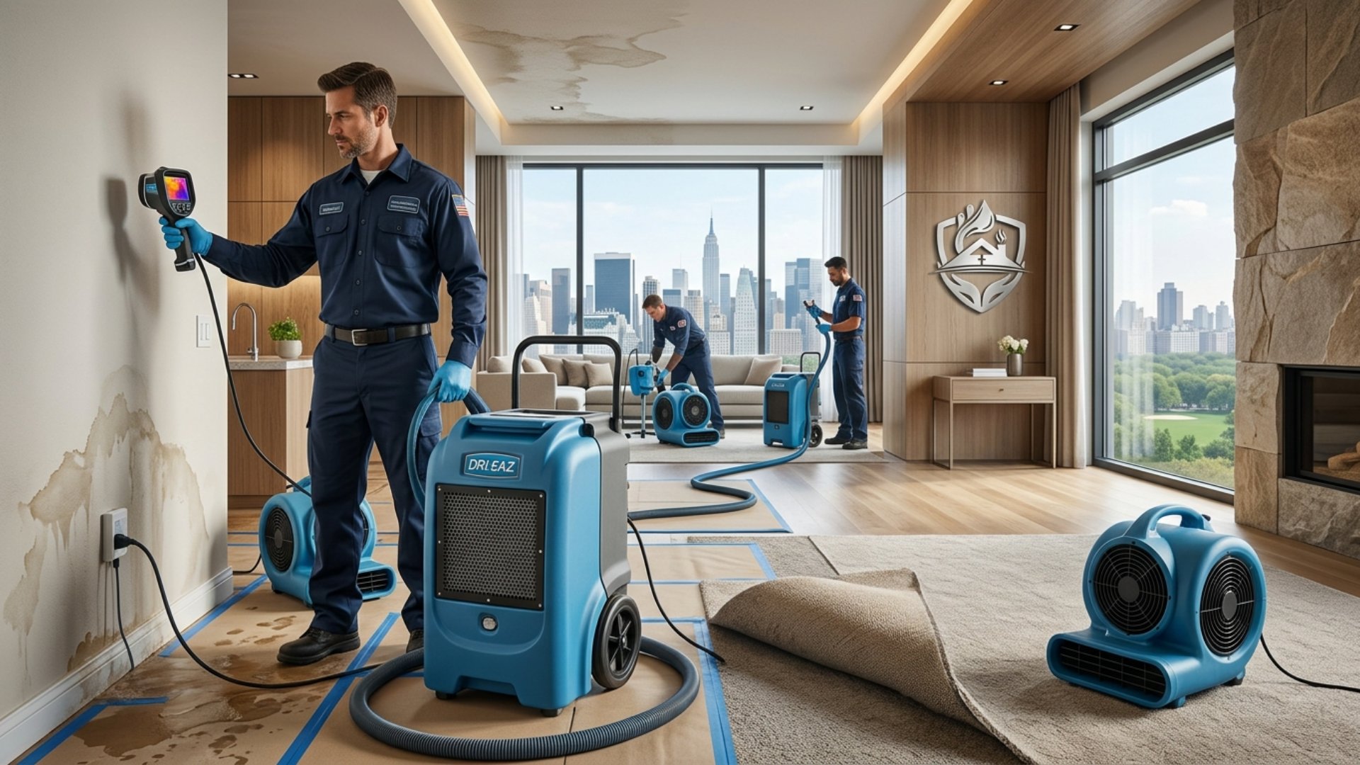 kitdry water damage restoration by mm hero banner